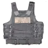 Herentanktops Tactical Vest Militaire gevechtspantser Vesten Heren Hunting Army Verstelbare buiten CS -training