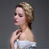 Clipes de cabelo Barrettes Bandas de cabelo Coroa de na coroa Acessórios de casamento para mulheres Tiara Bridal Tiara Handmade Pearl Hairwear Gift K
