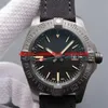 ساعة فاخرة Blackbird Black Nylon 44mm Black Titanium Mens Watch V1731110 Automatic Fashion Men's Watches Wristwatch279L
