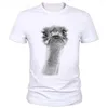 Erkek Tişörtleri Zürafa 3D Gömlek Erkek Originallik Yaz Sevimli Kaliteli Marka Üstleri Hayvan Baskılı Tişörtler 93#