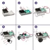 プログラミング言語おもちゃ玩具子供の教育初期のDIYビルディングおもちゃの車の子供ギフト