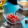 Płyty Placi Snack Fruit KTV Bar Transparent Square Creative Home