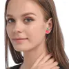 Stud Earrings Cute Teacher School Appreciation Gift Bus Apple Pencil Back 2 Gifts Jewelry Wholesale