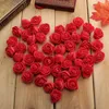 Dekorativa blommor 50st/väska Artificial Rose Mini Pe Foam Flower Head Handmased Diy Wedding Home Decoration Festive Party Supplies1