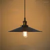 Lampy wiszące przemysłowe retro żelazne światło do oświetlenia salonu pojedyncza głowa lampa wisząca wypoczynek kawiarnia herbata bar restauracyjna