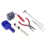 Titta på reparationssatser Beafiry Reparation Tools Kit Hållbar PRY SCREWRIVER CLOCK Remover Case Opener Spring Bar Tool Sets