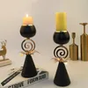 Держатели свечей Imuwen Holder Luxury Metal Candlestic