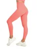 Active Pants Nepoagym 25 tum Rhythm Smile Women Yoga No Front Seum Double Contour Workout Leggings Buttery Soft Fitness Leging