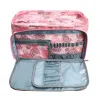 Multifunktionell bärbar stickväska ull virkning virkning garn ztp väska sy nål sömnadstillbehör ztp väska