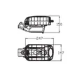 Little Frog 36V 48V Post Battery 12AH 14AH 10.5AH para Motor Bafang 250W 350W 500W Bicicleta elétrica