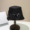 Luksusowy panama Bucket Hat Designer Belt Bugacz Komek przeciwsłoneczny Fisherman Hat Mash