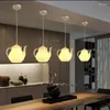 Chandeliers Northern Europe Simple Pendant Lamp Creative Teapot Suspension Luminaire Personality Bar Lights Restaurant Art Deco Ligh