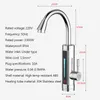 Heaters DMWD 3300W Electric kitchen instant heating faucet heater hot cold dualuse Tankless water quickly heating tap with LED display