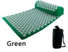 Yoga Massage Mat Acupressure Relieve Stress Back Cushion Massage Yoga Mat Back Pain Relief Needle Pad With Pillow