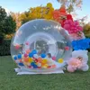 3/4/5m Kids Party Balloons Fun House Giant Clear Inflatable Crystal Igloo Dome Bubble Tent Transparent Inflatable Bubble Balloons House