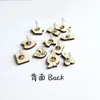 Stud Earrings Cute Teacher School Appreciation Gift Bus Apple Pencil Back 2 Gifts Jewelry Wholesale