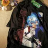 T-shirt japońskie anime t koszule kobiety Tops Owwony streetwear z krótkim rękawem nastolatki ubrania harajuku para y2K ubrania top