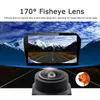 New Car Backup Camera Rear View Camera 1080P Clear Anti-Interference 170 Degree Wide Angle Adjustable Vehicle Small Reversing Camera