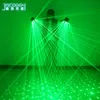2'de 1 yeni yüksek kaliteli yeşil lazer gece kulübü bar partisi şarkıcı dans sahne DJ Mekanik Eldiven LED LIGHT2690