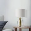 Lampy stołowe lampa nordycka tkanina Lambada E27 Oszczędzanie energii Ochrona oczu minimalistyczne badanie przy łóżku odczyt czytanie oświetlenie dekoracyjne
