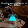 Apparaten 400ML Luchtbevochtiger Met Warme Kleur LED Lamp Humidificador Auto Diffuser luchtverfrisser voor thuiskantoor