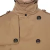 Hommes Trench-Coats Marque Mâle Manteau 2023 Mode Poitrine Mince À Manches Longues Noir Classique Veste Hommes Bleu Marine Équipée S-6xlMen's