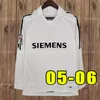 Raul Redondo retro koszulki piłkarskie Roberto Carlos Seedorf Guti Suker Rea Madrids Vintage Football Shirt Ronaldolong Sleeve 01 02 05 06 07 11 11 12 13 14 15 16 17 18