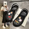 Womens sandals new style stepping on feeling non-slip fashion hole shoes nurse platform casual toe sandals womens HA2217-5-07