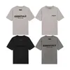 400g 2023 Mens and Womens Fashion t Shirt T-shirts High Street Brand Ess Round Neck Short Sleeve Loose Couple