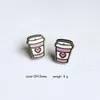 Stud Earrings Cute Teacher School Appreciation Gift Bus Apple Pencil Back 2 Gifts Jewelry Wholesale