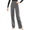 Stage Wear Ballroom Dance Pantaloni Donna Latin Practice Tango Outfit Costume Personalizzato Modern Salsa JL4194