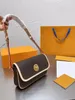 Axelväskor kvinnor handväska crossbody lady favorit klaff hög kvalitet läder shopping designer messenger plånbok