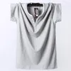 Men's T Shirts Plus Size 8XL 7XL 6XL Men Big Tall T-shirt Short Sleeves Oversized Large Tee Summer Fit Shirt Button High Quantity