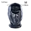 Massage Adult SM Exotic Accessories of 4 Style Leather Bondage Hood Sex Toys with Open Mask for Men Women Fetish BDSM Flirting Game Tool