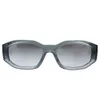 Fashion Classic 4361 Sunglasses For Men Black/Grey Irregular Full-Rim Unisex Sunglasses Transparent Grey Plastic Square Sunglasses UV400 Top Quality With Box