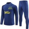 2023 2024 SPORS vuxen Tracksuit Kids -set Set Del Chandal 22 23 24 Survetement Son Janssen Lo Celso Ndombele Man Football Jackets Child Training Suit