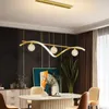 Chandeliers Modern Black And Gold Chandelier Led Glass Ball 100cm Lamp For Kitchen Living Room 110V 220V Dinning Lightening