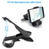 New Car Phone Holder Universal Dashboard Mount Bracket 3 To 7 Inch Mobile Phone Clip For Car Anti-Slip Adjustable Smartphone Support