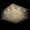 Lustres de lustres, lustre de cristal de montagem mole de planície para luxo Light Light Light