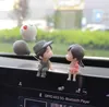 Ny bildekoration söt tecknad par action figur figurer ballong prydnad auto interiör instrumentpanel tillbehör för flickor gåvor