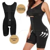 Women's Shapers Breastfeeding Shapewear Women Full Body Shaper BuLifter With Push Up Bra Bodysuit High Compression Waist Trainer Postpartum