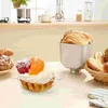 Gâteaux en plastique de tasse de récipient de dessert de pudding de bols pour la cuisine de boulangerie de partie