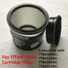 Детали 1PCS Titan TB001 Фильтр картриджа подходит TTB350VAC TTB351 TTB430 TTB431VAC ПРИМЕНЕНИЯ ЧИСТОВЫ