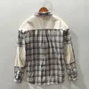 Männer Casual Hemden Herbst Winter Männer Plaid Cord Hemd Langarm Dicke Patch Tasche Design Button Up GA-Z163