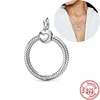 925 Sterling Silver Panto Necklace Raising Daylink Necklace Fashion Suitable for Original DIY Design Charm and Exquisite Jewelry Female Production