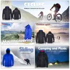 Racing jassen sport winddichte pak jas waterdichte fietsen regenjas mannen sauna jersey dames windjack gym hooded hardloop