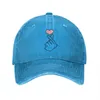 Casquettes de baseball Kpop coréen Finger Heart casquette de baseball Anime Hat Wild Hat Golf Hat Women's 230512