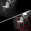 New Car Net Pocket Handbag Holder Car Seat Storage Between Seat Storage Pet Net Barrier Dog Net Barrier Auto Interior Accessories