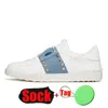 2023 Moda Open Sneaker Casual Shoes Casual Treinadores de ouro vermelho preto Red Sapato de vestido respirável Aberto para uma troca de pratos baixos homens homens dhgate tênis 36-46