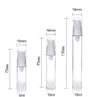 5 ml 10 ml 15 ml Airless Lotion Spray Bottle Parfym Essence Cosmetic Packaging Refillerbar Sub-Bottling Liquid Container som reseflaskor